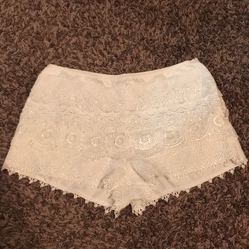 Lace shorts
